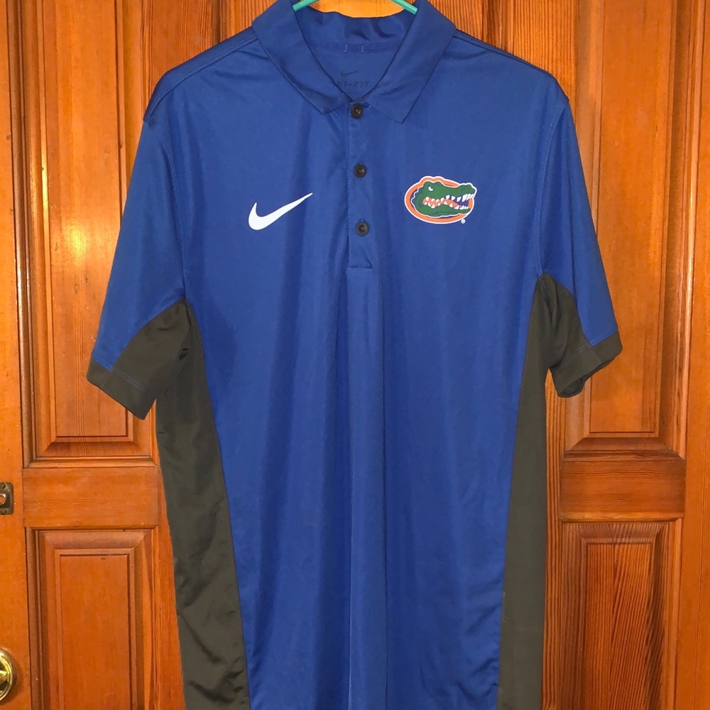 Nike drifit golf polo Florida Gators